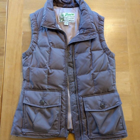 Eddie Bauer Purple Goose Down Vest - Picture 6 of 6